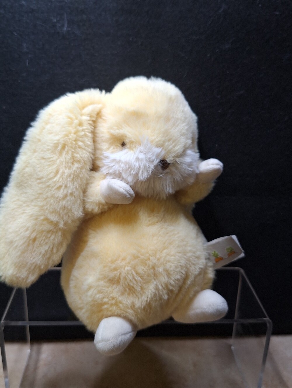 Bunnies By The Bay Plush Tiny Nibble Bunny Lemongrass Yellow Color Beans 8"